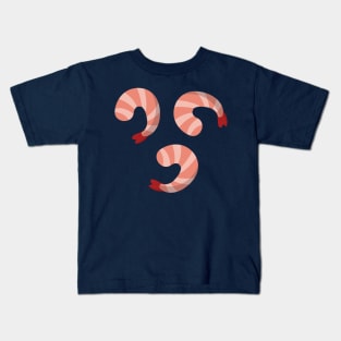 Fresh Cooked Prawns Kids T-Shirt